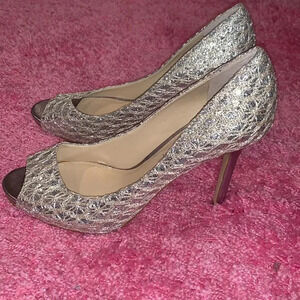 Enzo Angiolini sparkled heels 